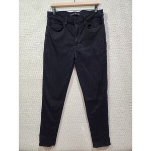 Joe's Skinny Jeans Flawless The Charlie Womens Size 31 Black High Rise‎ Denim